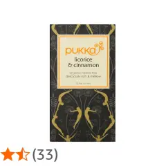 Pukka te lakrits & kanel, ekologiskt örtte. En rik och mild smakupplevelse.