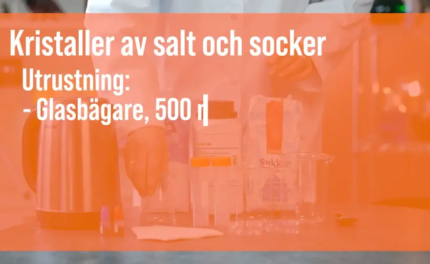 Saltkristaller - Odla egna och förstå vetenskapen bakom dem